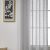Κουρτίνα γάζα με σενίλ και 8 μεταλλικούς κρίκους Art 8441 140x270 Γκρι   Beauty Home |  Ετοιμες κουρτίνες με σχέδιο στο espiti