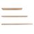 Ραφιέρα τοίχου Colton pakoworld τριών τεμαχίων φυσικό ξύλο πεύκου φυσικό 60x8.5x3.5εκ |  Οργάνωση σπιτιού - μικροέπιπλα στο espiti