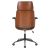 Καρέκλα γραφείου διευθυντή Hermanos pakoworld μαύρο pu - ξύλο καρυδί |  Καρέκλες γραφείου στο espiti
