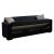 Kαναπές κρεβάτι Vox pakoworld 3θέσιος ύφασμα μαύρο 212x77x80εκ |  Καναπέδες στο espiti