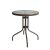 Τραπέζι Μεταλλικό EARTH Καφέ Φ70x70cm 14450040 ArteLibre |  Τραπέζια κήπου στο espiti