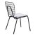 Καρέκλα Μεταλλική ALNUS Με Μαξιλάρι Μαύρο 53x55x79cm 14590016 ArteLibre |  Καναπέδες - Καρέκλες  στο espiti