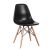Καρέκλα COLT Μαύρο PP/Ξύλο 46x52x82cm 14600013 ArteLibre |  Καρέκλες στο espiti