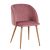 Καρέκλα KINGFISHER Ροζ Ύφασμα/Μέταλλο 54x55x83cm 14600028 ArteLibre |  Καρέκλες στο espiti