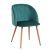 Καρέκλα KINGFISHER Πράσινο Ύφασμα/Μέταλλο 54x55x83cm 14600029 ArteLibre |  Καρέκλες στο espiti