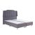Κρεβάτι BISMUTH Γκρι Βελούδο (Στρώμα 160x200cm) 14810005 ArteLibre |  Κρεβάτια στο espiti
