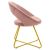 Καρέκλα Valentina pakoworld βελούδο σάπιο μήλο-χρυσό πόδι |  Καρέκλες στο espiti