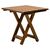 Τραπέζι Retto pakoworld μασίφ ξύλο οξιάς καρυδί εμποτισμού 45x45x48εκ |  Τραπέζια κήπου στο espiti