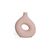 Διακοσμητικό Βάζο Origen Dusty Pink (30x11x33) Soulworks 0750010 |  Βάζα στο espiti