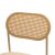 Καρέκλα James pakoworld pe rattan ύφασμα μπεζ-μέταλλο φυσικό |  Καρέκλες στο espiti