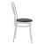 Καρέκλα Βιέννης I pakoworld pu μαύρο-μέταλλο λευκό |  Καρέκλες στο espiti