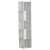 Βιβλιoθήκη στήλη Raphael pakoworld λευκό 31.5x31.5x159εκ |  Βιβλιοθήκες στο espiti