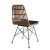 Καρέκλα Κήπου ALFONSE Φυσικό/Μαύρο Μέταλλο/Rattan 47x62x81cm 14510010 ArteLibre |  Καναπέδες - Καρέκλες  στο espiti