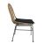 Καρέκλα Κήπου ACCIUS Φυσικό/Μαύρο Μέταλλο/Rattan 49x56x84cm 14510017 ArteLibre |  Καναπέδες - Καρέκλες  στο espiti