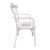 Καρέκλα Κήπου THOMSONS Λευκό Αντικέ Αλουμίνιο 52x52x87cm 14840076 ArteLibre |  Καναπέδες - Καρέκλες  στο espiti