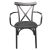 Καρέκλα Κήπου THOMSONS Μαύρο Αλουμίνιο 52x52x87cm 14840077 ArteLibre |  Καναπέδες - Καρέκλες  στο espiti