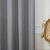 Κουρτίνα μεσαίας σκίασης με 8 μεταλλικούς κρίκους Illusion Art 8445 140x270 Γρανίτης   Beauty Home |  Ετοιμες κουρτίνες με σχέδιο στο espiti