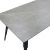 Τραπέζι Lifo pakoworld MDF ανθρακί cement-μαύρο 140x80x75εκ |  Τραπέζια στο espiti