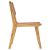 Καρέκλα Ridley pakoworld ξύλο-pu φυσικό |  Καρέκλες στο espiti