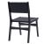 Καρέκλα Ridley pakoworld ξύλο-pu μαύρο |  Καρέκλες στο espiti