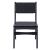 Καρέκλα Ridley pakoworld ξύλο-pu μαύρο |  Επιπλα στο espiti