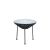 Τραπέζι Μεταλλικό Ganymede Μαύρο Φ50x50cm 14450016 ArteLibre |  Τραπέζια κήπου στο espiti