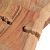 Τραπέζι σαλονιού Davis pakoworld μασίφ ξύλο ακακίας 6,5-7εκ καρυδί 85x85x45εκ |  Τραπεζάκια σαλονιού στο espiti
