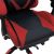 Καρέκλα γραφείου gaming με υποπόδιο Moza pakoworld PU μαύρο-κόκκινο |  Καρέκλες γραφείου στο espiti