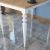 Τραπέζι Rosette pakoworld φυσικό-λευκό 120x70x73.8εκ |  Τραπέζια στο espiti