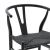 Καρέκλα Sandra pakoworld ξύλο-σχοινί μαύρο |  HOT DEALS στο espiti