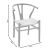 Καρέκλα Sandra pakoworld ξύλο-σχοινί μαύρο |  HOT DEALS στο espiti