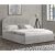 Κρεβάτι διπλό Tatiana pakoworld ύφασμα γκρι με αποθηκευτικό χώρο 160x200εκ |  Κρεβάτια στο espiti
