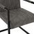 Πολυθρόνα Maclean pakoworld ύφασμα γκρι-βάση μαύρο |  Καρέκλες στο espiti