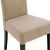 Καρέκλα Ditta pakoworld ύφασμα εκρού-πόδι μασίφ ξύλο μαύρο |  Καρέκλες στο espiti