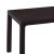 Τραπέζι Explore pakoworld με UV protection PP καφέ 150x90x73.5εκ |  Τραπέζια κήπου στο espiti