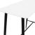 Tραπέζι μπαρ Harriet pakoworld MDF λευκό-μαύρο 120x60x105εκ |  Τραπέζια στο espiti