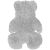 Παιδικό Χαλί LIGHT GREY SHADE TEDDY BEAR 90 x 110 εκ. MADI |  Χαλιά Παιδικά στο espiti