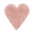 Παιδικό Χαλί PINK SHADE HEART 120 x 120 εκ. MADI |  Χαλιά Παιδικά στο espiti