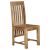 Καρέκλα Celine pakoworld μασίφ ξύλο ακακίας καρυδί |  Καρέκλες στο espiti