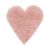 Παιδικό Χαλί PINK SHADE HEART 160 x 160 εκ. MADI |  Χαλιά Παιδικά στο espiti