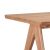 Τραπέζι Winslow pakoworld ξύλο rubberwood ανοικτό καρυδί 160x85x75εκ |  Τραπέζια στο espiti