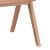 Πολυθρόνα Winslow pakoworld ξύλο rubberwood ανοικτό καρυδί-pvc rattan φυσικό-ύφασμα γκρι |  Πολυθρόνες τραπεζαρίας στο espiti