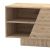 Έπιπλο τηλεόρασης Stevie pakoworld sonoma 160x40x50εκ |  Έπιπλα τηλεόρασης στο espiti