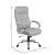 Καρέκλα γραφείου διευθυντή Beta pakoworld pu-mesh γκρι |  Καρέκλες γραφείου στο espiti