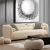 Καναπές 3θέσιος Tranquil pakoworld ύφασμα μπουκλέ κρεμ 228x90x74εκ |  Καναπέδες στο espiti