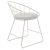 Καρέκλα Seth pakoworld μέταλλο λευκό-μαξιλάρι PVC λευκό |  Καρέκλες στο espiti