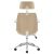 Καρέκλα γραφείου διευθυντή Fern pakoworld PU λευκό-ξύλο φυσικό |  Καρέκλες γραφείου στο espiti
