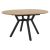 Tραπέζι Frances pakoworld επεκτεινόμενο MDF sonoma-μαύρο 100-140x100x75εκ |  Τραπέζια στο espiti