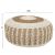 ΠΟΥΦ ΣΚΑΜΠΟ SARONI HM7851.01 SEAGRASS ΣΕ ΦΥΣΙΚΟ-ΛΕΥΚΟ ΧΡΩΜΑ Φ60x35Yεκ. |  Σκαμπώ στο espiti