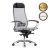 Καρέκλα γραφείου εργονομική Samurai-2 Megapap με ύφασμα Mesh σε γκρι - μαύρο 70x70x124/134εκ. |  Καρέκλες γραφείου στο espiti